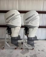 Twin 2019 Mercury 350HP Verado Outboards  25” Shaft - Image 2