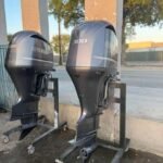 Twin Yamaha 300HP outboard for sale