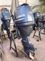 Yamaha F75 75HP 4-Stroke EFI Outboard Motor For Sale - Image 3