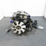JDM Low Mileage Nissan Skyline GTS-T RB20DET Engine For Sale with 5MT Transmission, ECU, Harness, Oil Filter Relocated, Headers